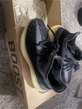 Yeezy Boost 350 V2 Black with Cream Sole